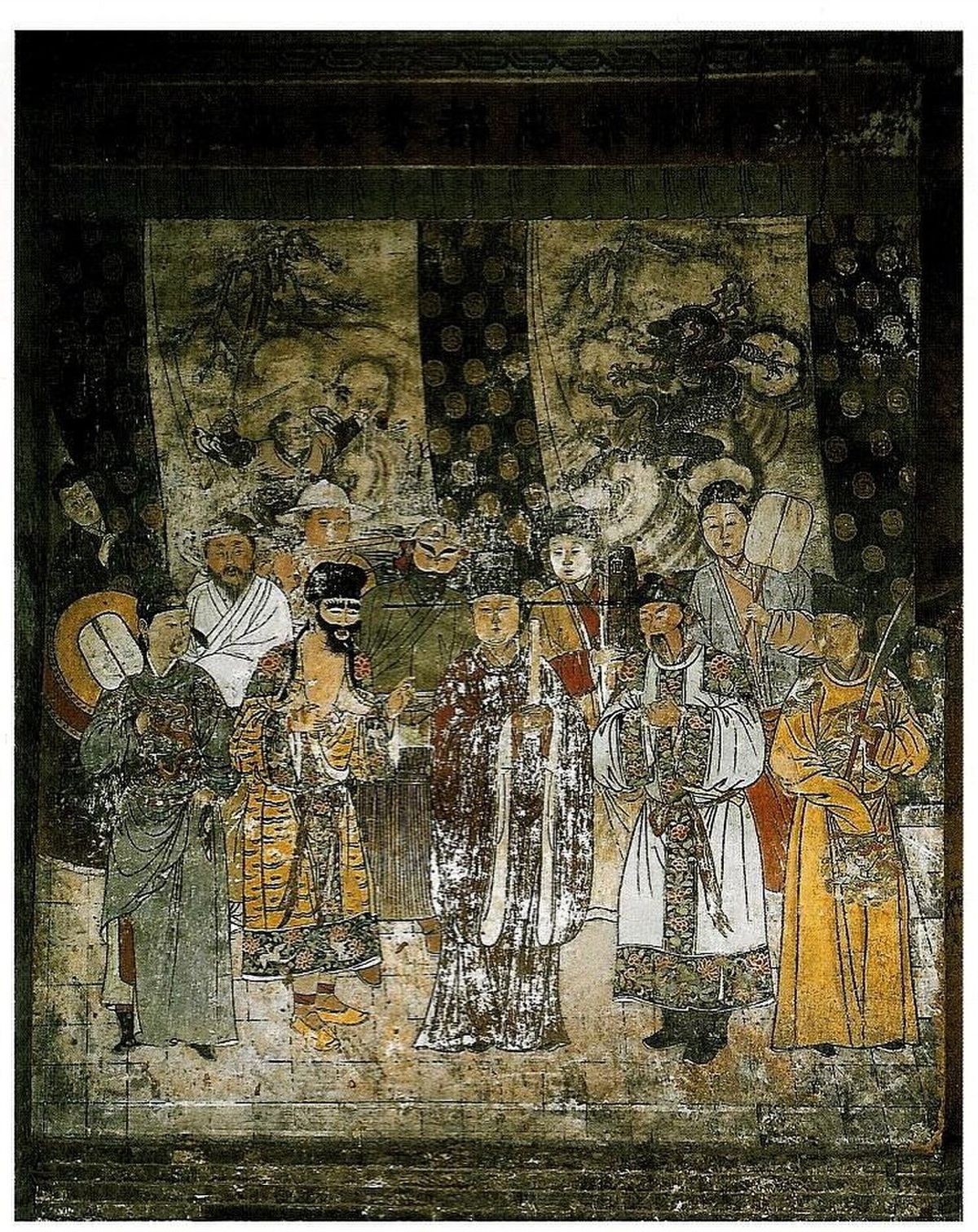 元代杂剧壁画